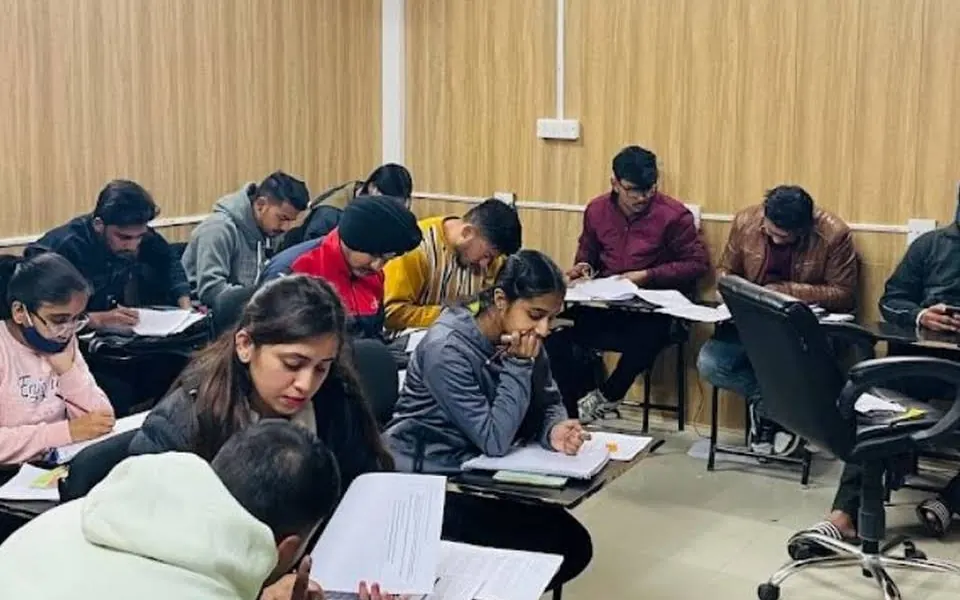 IELTS coaching session at Canadian IELTS, Dehradun