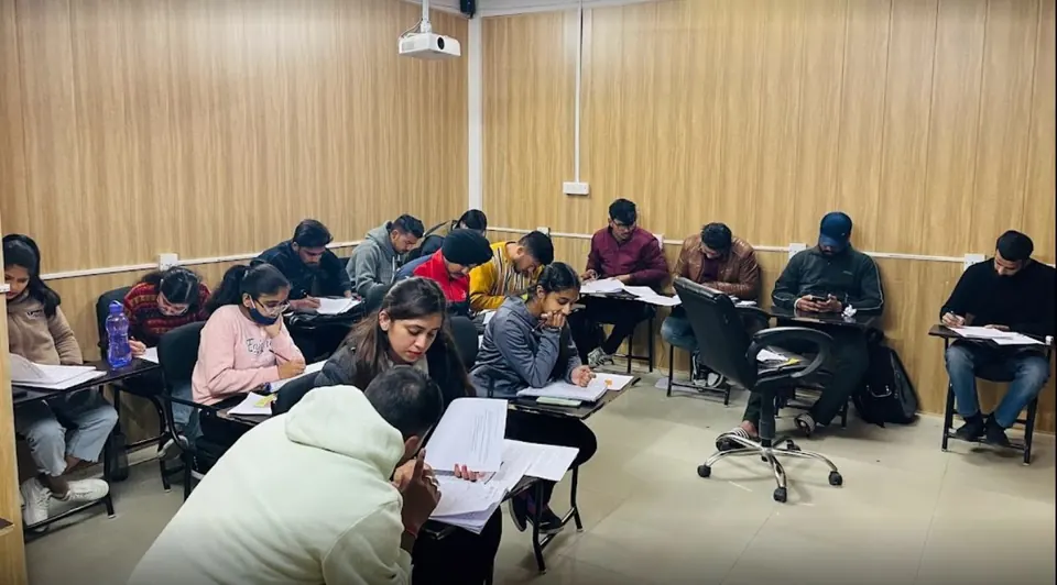 IELTS classroom at Canadian IELTS, Ballupur Chowk, Dehradun