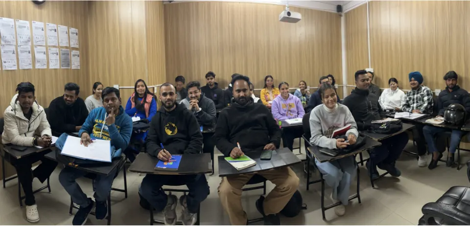 IELTS coaching batch at Canadian IELTS institute in Dehradun